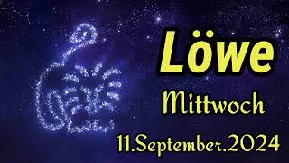 horoskop Löwe Mittwoch 11 September 2024 [upl. by Colier]