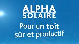 LALPHA SOLAIRE  la première tuile terre cuite solaire photovoltaïque [upl. by Plumbo]