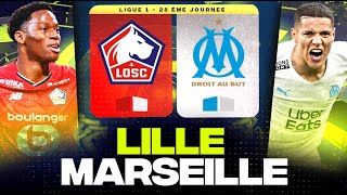 🔴 LILLE  MARSEILLE  Choc pour lEurope  Avant Villa Benfica losc vs om  LIGUE 1  LIVEDIRECT [upl. by Arramahs]