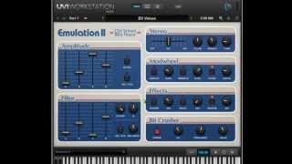 UVI Emulation II Sample Library Review [upl. by Yffat270]