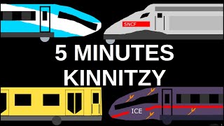 5 minutes of trains at Kinnitzy [upl. by Alon]