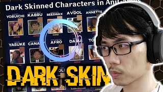 HOYOVERSE DARK SKIN VS OTHER ANIME DARK SKIN COMPARISON [upl. by Idur]