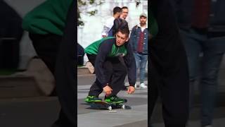 Yuri Facchini Being a Savage skateboarding bestskatetricks skatetricks [upl. by Ymmas529]