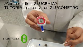 ¿Cómo medir la glucemia glucosa en sangre Tutorial para usar un glucómetro [upl. by Thurlough517]