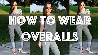 How to wear overalls and actually look hot [upl. by Airpal]