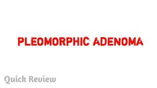 Pleomorphic adenoma  Pathology  Easy explaination  MBBS [upl. by Drummond243]