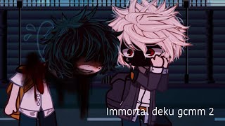 Immortal deku AU⚠️TRIGGER WARNING⚠️GCMM 2BNHAgacha ClubMini MoviedadzawaLAZY  RUSHED [upl. by Ardnajela662]