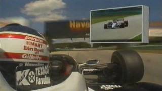 1993 nigel mansell ONBOARD ROAD AMERICA [upl. by Enitsuj]