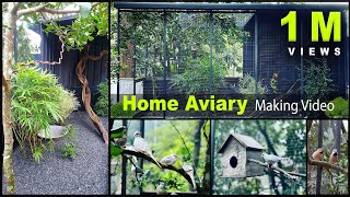 How to Build Indoor Aviary for Budgies [upl. by Wenda]