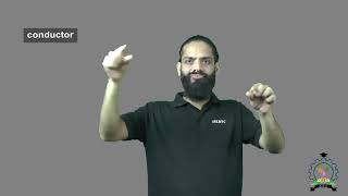 quotConductorquot  Indian Sign Language Tutorial  How to Sign [upl. by Petra773]