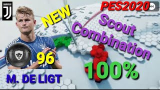 NEW Scout Combination M DE LIGT PES 2020 100 Work [upl. by Akamaozu]