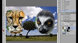 Come unire più immagini in Photoshop  how to merge multiple images [upl. by Silvie]