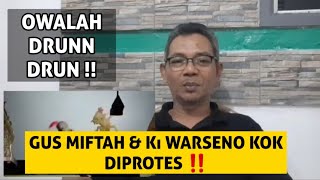 GUS MIFTAH DIPROTES SOAL WAYANG JENGGOT ‼️KADRUNN PANCEN PEKKOKK CLUK ‼️ [upl. by Avrenim966]