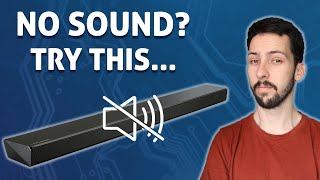 No Sound From Soundbar Common Issues and Ways to Fix Samsung  LG  Sonos  Sony [upl. by Balcer923]