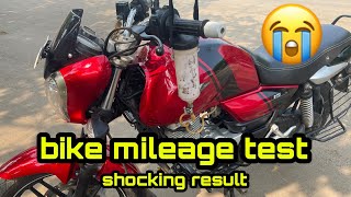 bike mileage test Bajaj v15 motovlog mileagetest vr46vlogs [upl. by Anelis]