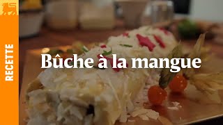 Bûche à la mangue [upl. by Quackenbush]