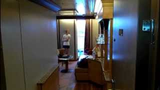 Carnival Legend Vista Suite 4237 Room amp Balcony [upl. by Capwell]