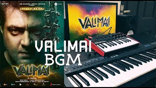 Valimai Motion Poster BGM  SM Music Tech  Thala Ajith  Yuvan Shankar Raja [upl. by Alain507]