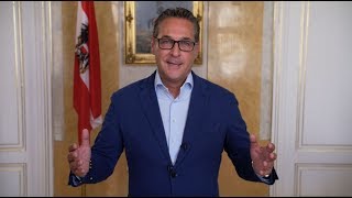 Die aktuelle HC Strache Sommerbotschaft quotDie FPÖ schafft soziale Fairnessquot [upl. by Sculley554]