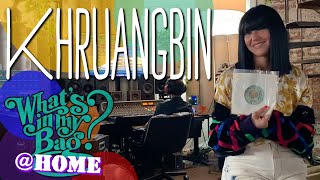 Khruangbin  Whats In My Bag Home Edition [upl. by Riorsson]