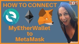 Connect MyEtherWallet MEW to MetaMask  Part 1 [upl. by Anayet]