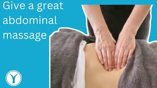 Abdominal massage how to techniques and guidance [upl. by Nelav]