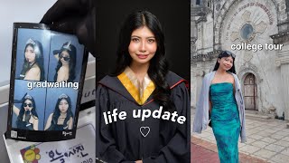 LIFE UPDATE gradwating girly 👩🏻‍🎓  Shaina Denniz [upl. by Coplin]