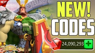 ⚠️Hurry Up⚠️ RISE OF KINGDOMS REDEEM CODES 2024  RISE OF KINGDOMS CODES 2024  ROK CODES [upl. by Mandy3]