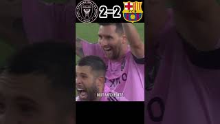 Barcelona VS Inter Miami 2024 Penalty Shootout  messi vs lewandowski [upl. by Bradney]