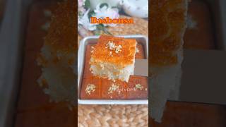 Basbousa  Egyptian Popular Dessert  Eid Mubarak [upl. by Bakki]