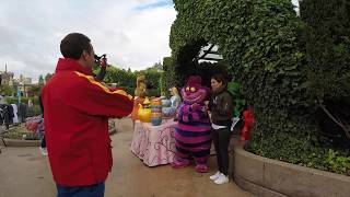 Alice at the Curious Labyrinth at Disneyland Paris [upl. by Eelek727]