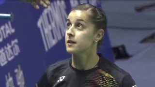 TOTAL BWF Thomas amp Uber Cup Finals 2016  Badminton Day 1S3Uber Cup Grp ADEN vs ESP [upl. by Hersh]