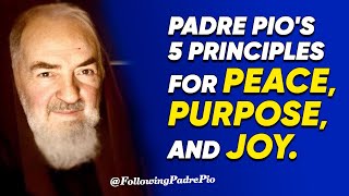 Padre Pios 5Point Spiritual Plan Guide to a Fulfilling Spiritual Life [upl. by Gary]