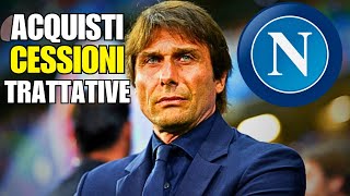 Rivoluzione Napoli Conte al Comando  Acquisti Cessioni e Trattative [upl. by Notslah]