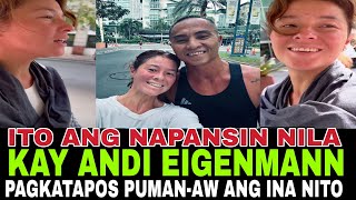 ITO ANG NAPANSIN NILA KAY ANDI EIGENMANN PAGKATAPOS PUMANAW ANG INA NITO CITY LIFE UPDATE NG FAM [upl. by Myrt]