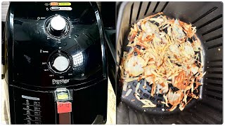 How To Make Chips in Air Fryer😍😋Healthy Fries Recipie😛😋 [upl. by Nilsoj]