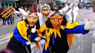 Großer Buurefasnetsumzug in Weil am Rhein 2023  Alemannische Fasnet 🇩🇪 [upl. by Oaht167]