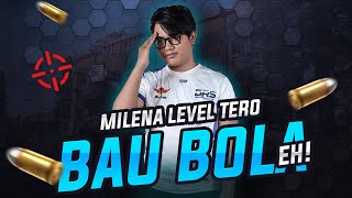 MILENA TERO LEVEL BAU BOLA EH  PUBGM MONTAGE [upl. by Anad]