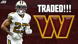 🚨 BREAKING WASHINGTON COMMANDERS TRADE FOR CB MARSHON LATTIMORE 🚨 [upl. by Shepperd]