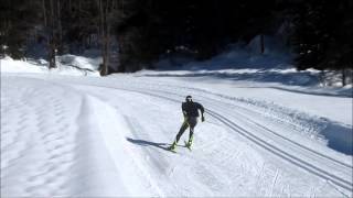 Sci Fondo  Tecnica di Pattinaggio  XC SKI  Cross Country Skiing  Skating Technic  2014 [upl. by Aniaz]