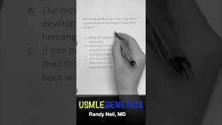 USMLE GENETICS SHORTS Less than 1 minute usmlestep [upl. by Luben912]