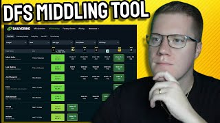 HOW TO USE THE DGFantasy DFS Middling Tool [upl. by Ethyl]