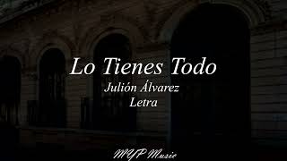 Lo tienes todo Julion Alvarez Karaoke Ritchie´s [upl. by Ysak]