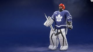 NHL24  Attempting to be the Toronto Maple Leafs Goalie franchise Preseason  Game 1 [upl. by Morse974]