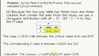 8 4 3 Chi Square p value and conclusion for test of homogeneity [upl. by Violante96]