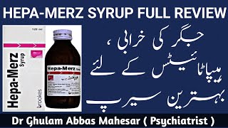 Hepamerz Syrup Uses in UrduHindi  How to Use Hepamerz  Hepamerz Side Effects [upl. by Knapp693]