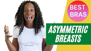 Asymmetric Breasts amp East West Asymmetric Breasts What Bras to Wear Bra Fitting Advice [upl. by Ahseal]