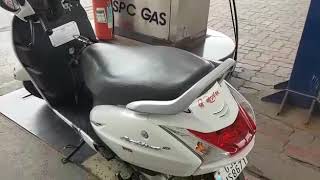 Activa cng in india vanaz cng kit [upl. by Annawt343]