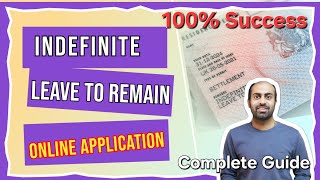 INDEFINITE LEAVE TO REMAIN  permanent Residence application 100 success rate ukvisa [upl. by Ymaral613]