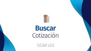 ¿Cómo Buscar una Cotización  SICARMX [upl. by Adnaluoy]